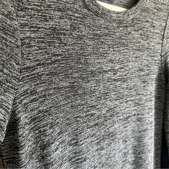 French Connection Gray Long Sleeve Knit Maxi Dress Large - Picture 7 of 11